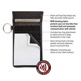 signal blocking key hider faraday bag for car key fobs
